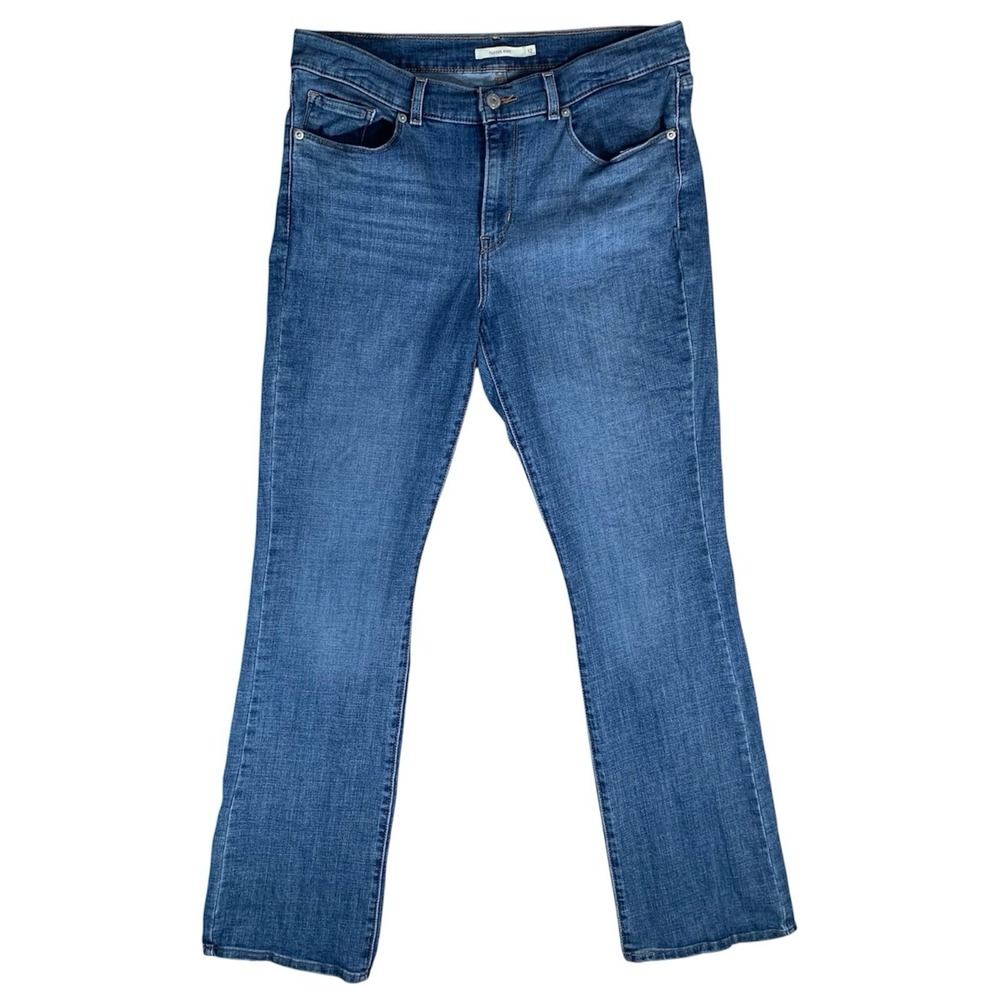 Levis Boot Cut Jeans Women's Size 12M (31x32) Medium Wash